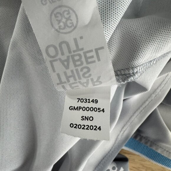 G/Fore Golf Polo Shirt 2XL Blur Icon Camo Tech Pique Skull Short Sleeve TP-3567 - Picture 11 of 11